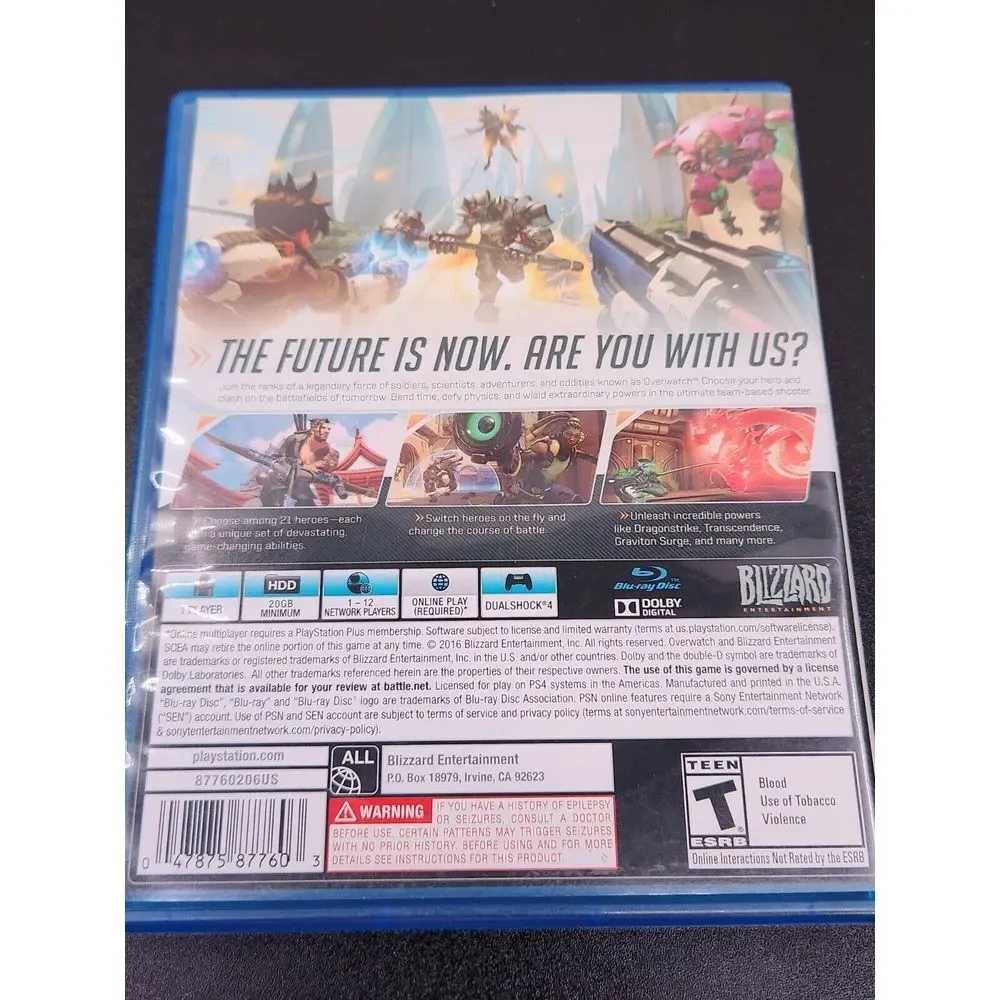 Overwatch:‎ Origins Edition (Sony PlayStation 4, 2016)